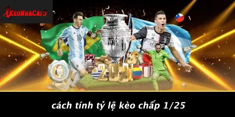 Cách Tính Tỷ Lệ Kèo Chấp 1/25