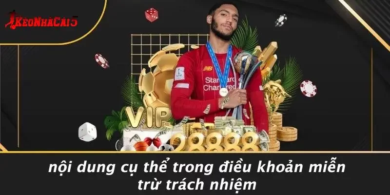 Nội Dung Cụ Thể Trong Điều Khoản Miễn Trừ Trách Nhiệm